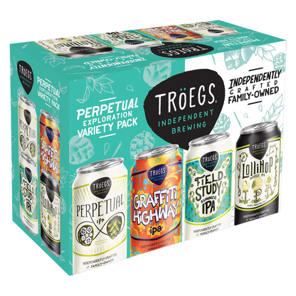 Troegs Perpetual Exploration Variety 12pk 12oz Can Multi ABV