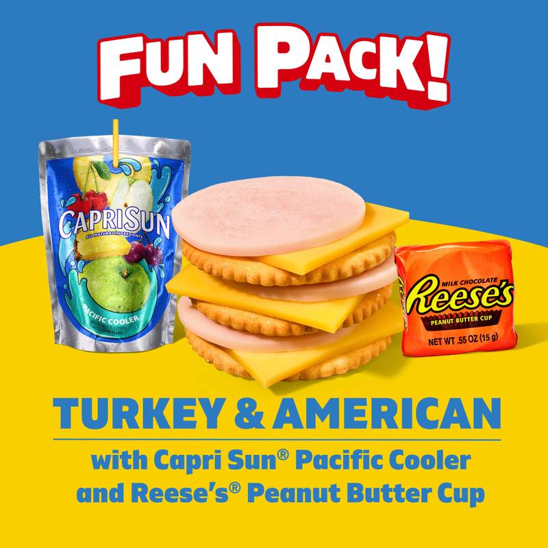 Lunchables Turkey & American Cheese Lunch Combinations with Capri Sun - 8.9oz