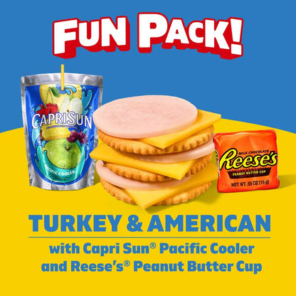 Lunchables Turkey & American Cheese Lunch Combinations with Capri Sun - 8.9oz