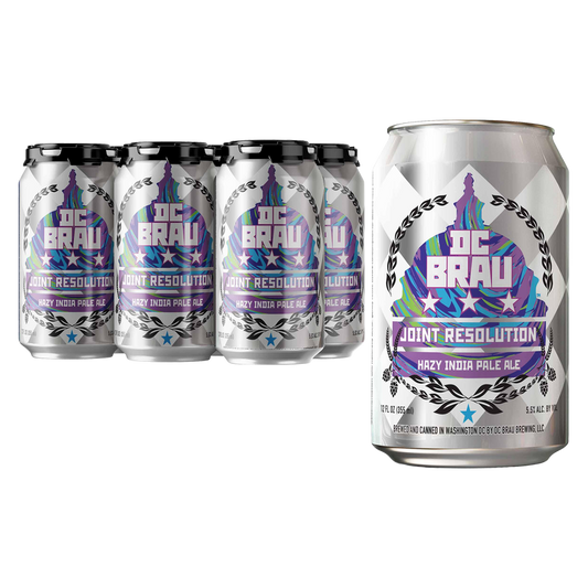 DC Brau Joint Resolution Hazy IPA 6pk 12oz Can 5.5% ABV