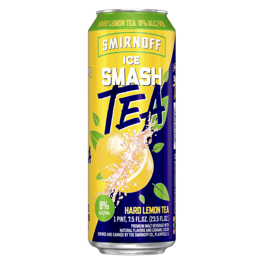 Smirnoff Smash Hard Lemon Tea 23.5oz Can