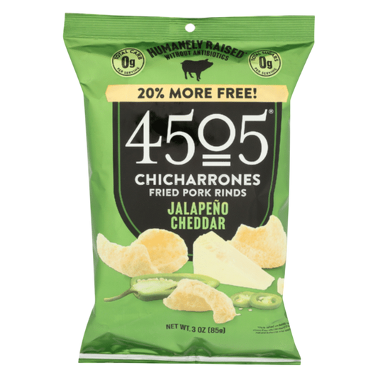 4505 Jalapeno Cheddar Pork Rinds, 3oz