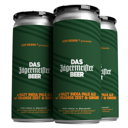 Sloop Das Jagermeister 4pk 16oz Can 6.5% ABV