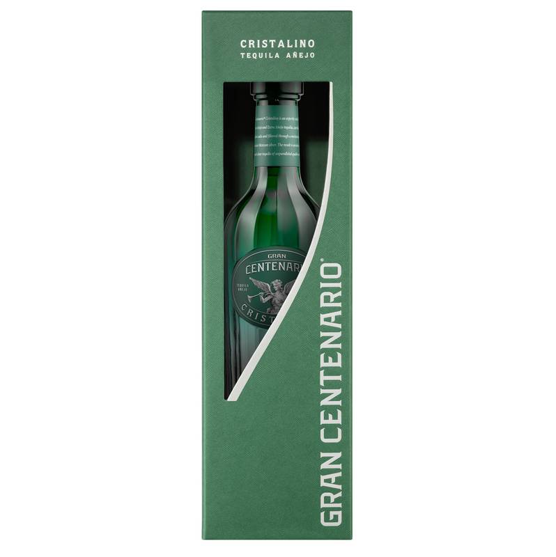 Gran Centenario Cristalino Tequila 750ml (80 Proof)
