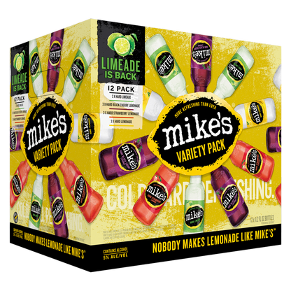 Mike's Hard Variety Party 12pk 11.2oz Btl 5.0% ABV