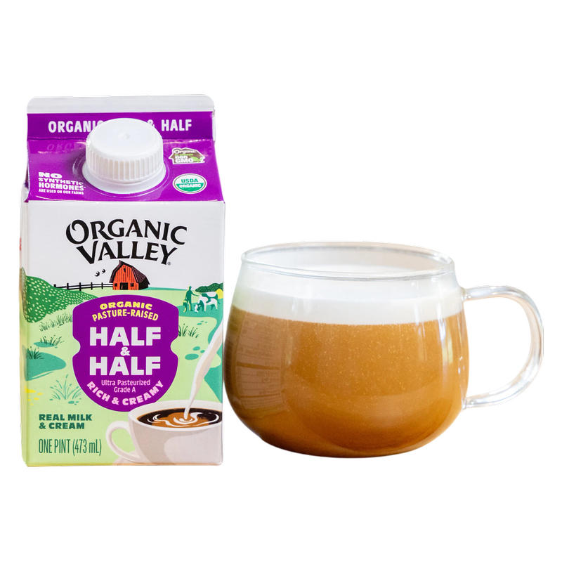 Organic Valley Half & Half 16oz