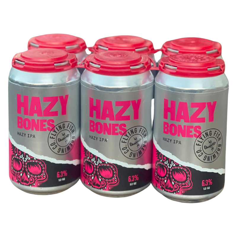Flying Fish Hazy Bones Hazy IPA 6pk 12oz Cans 6.3% Abv