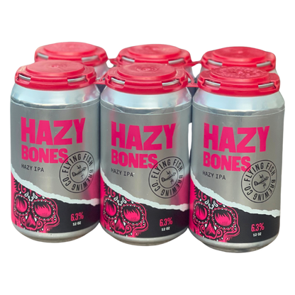 Flying Fish Hazy Bones Hazy IPA 6pk 12oz Cans 6.3% Abv