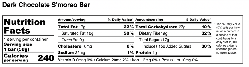 5150 Dark Chocolate S'mOREO Chocolate Bar 1.8oz