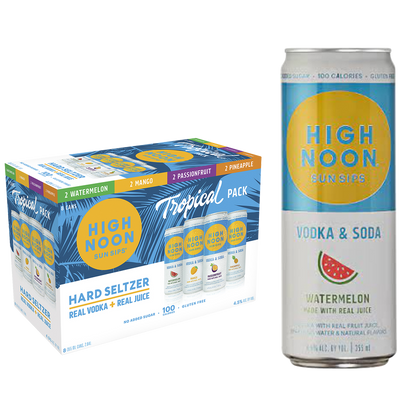 High Noon Tropical Variety 8pk 12oz Can 4.5% ABV