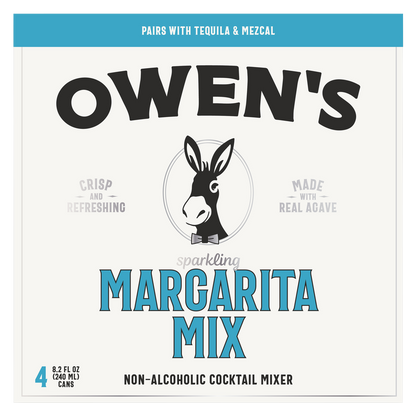 Owen's Margarita Mix 4pk 240 mL Can