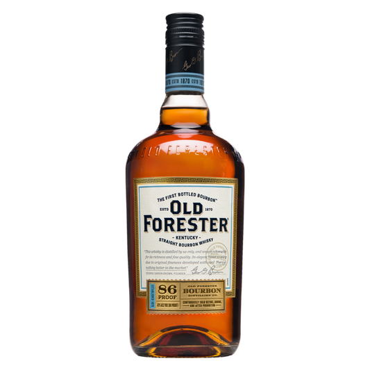 Old Forester 86 Proof Kentucky Straight Bourbon Whisky, 750 mL Bottle, 86 Proof