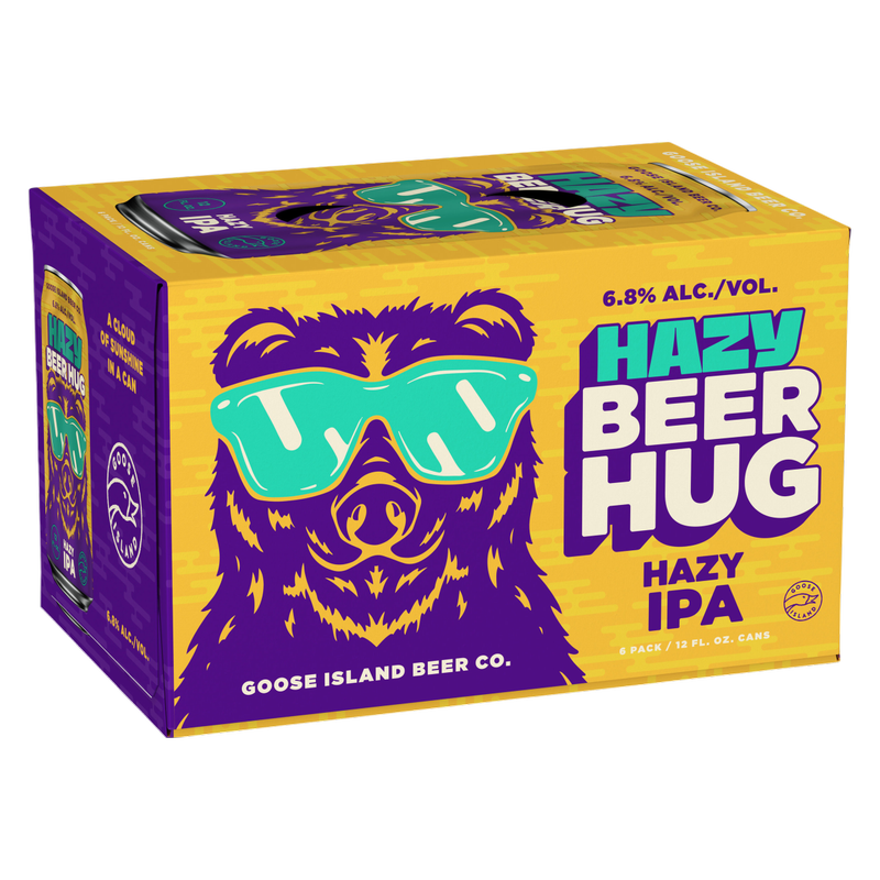 Goose Island Hazy Beer Hug IPA 6pk 12oz Cans 6.8% ABV