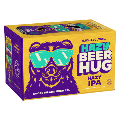 Goose Island Hazy Beer Hug IPA 6pk 12oz Cans 6.8% ABV