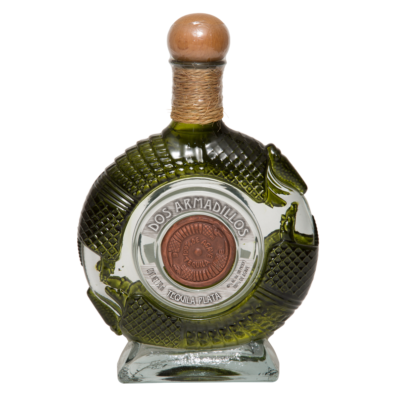 Dos Armadillos Plata Tequila 750ml (80 Proof)
