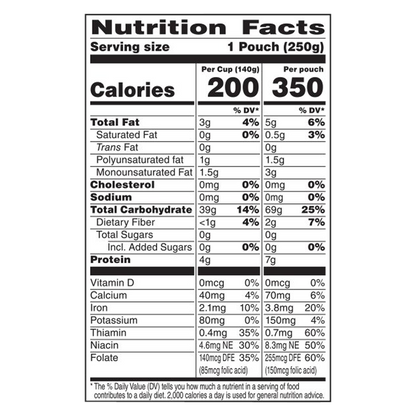 BEN'S ORIGINAL Ready Rice Original Long Grain White Rice Pouch 8.8oz