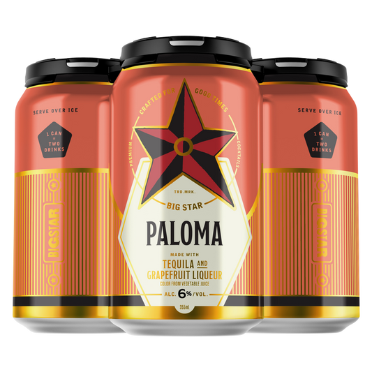 Big Star Paloma 4pk 12oz Can 6% ABV