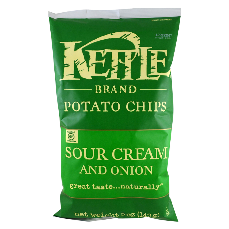 Kettle Brand Sour Cream & Onion Potato Chips 5oz