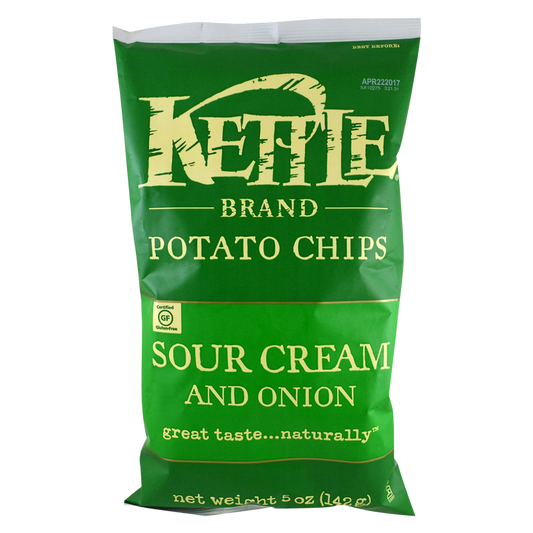 Kettle Brand Sour Cream & Onion Potato Chips 5oz