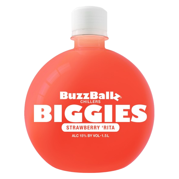 Buzzballz Biggies Chillers Strawberry 'Rita 1.5L 15% ABV