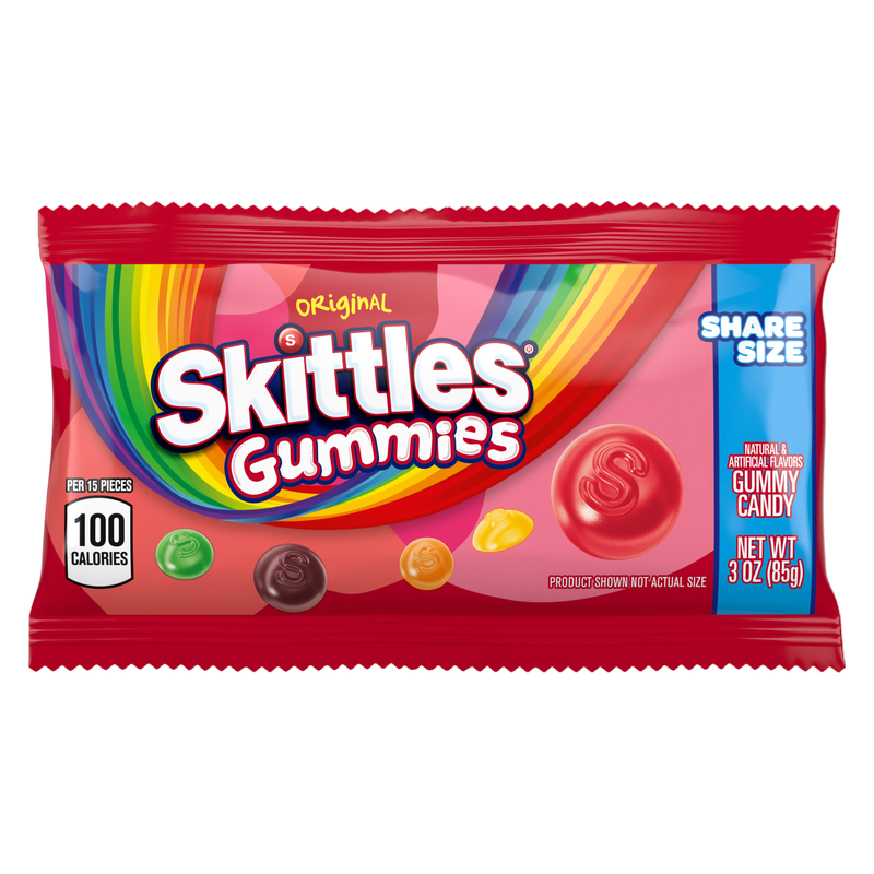 Skittles Gummies Original Share Size, 3oz