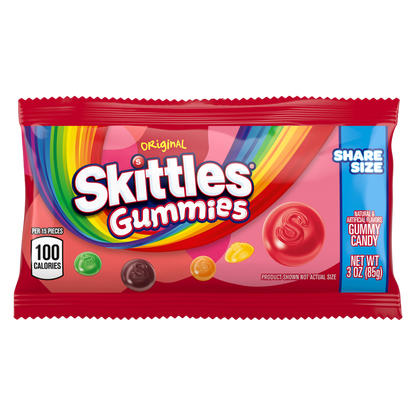 Skittles Gummies Original Share Size, 3oz