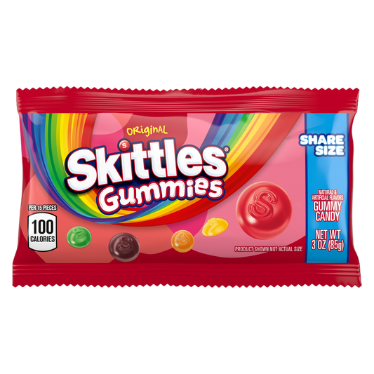 Skittles Gummies Original Share Size, 3oz