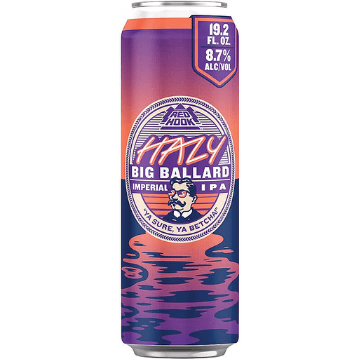 Redhook Brewery Hazy Big Ballard Imperial IPA (19.2 OZ CAN)