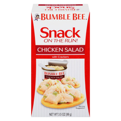 Bumble Bee Snack on the Run Chicken Salad with Crackers 3.5oz