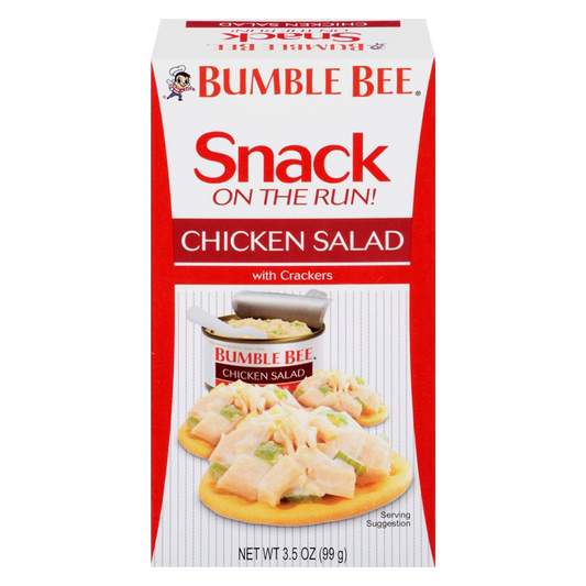 Bumble Bee Snack on the Run Chicken Salad with Crackers 3.5oz