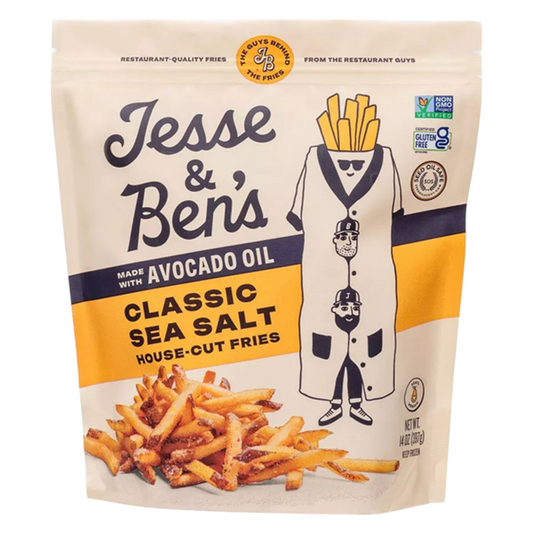 Jesse and Ben's Classic Sea Salt House Cut Fries 14oz