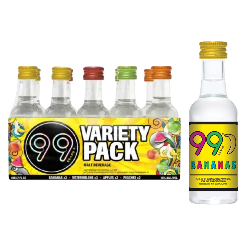 99 Variety Pack 10pk 50ml 15% ABV