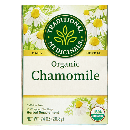 Traditional Medicinals Organic Chamomile Tea 16ct