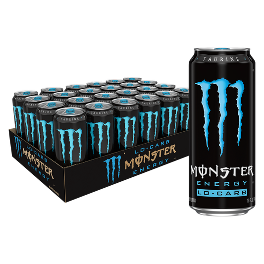 Monster Energy Lo-Carb 24pk16oz Can- XL