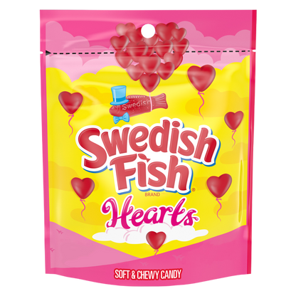 Swedish Fish Hearts, 10oz