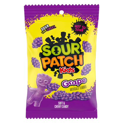 Sour Patch Kids Grape Soft & Chewy Candy 8.02oz