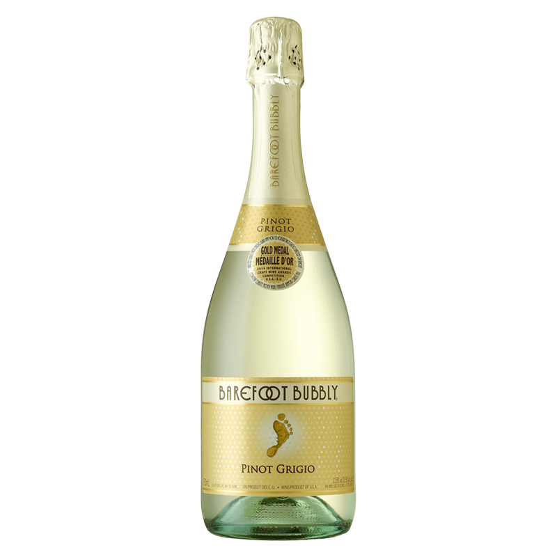 Barefoot Bubbly Pinot Grigio 750 Ml
