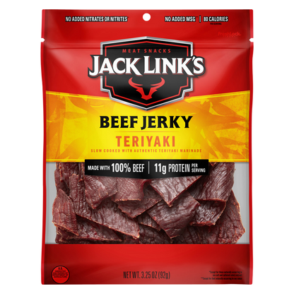 Jack Link's Teriyaki Beef Jerky 3.25oz