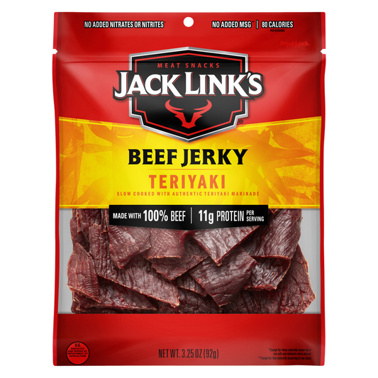 Jack Link's Teriyaki Beef Jerky 3.25oz