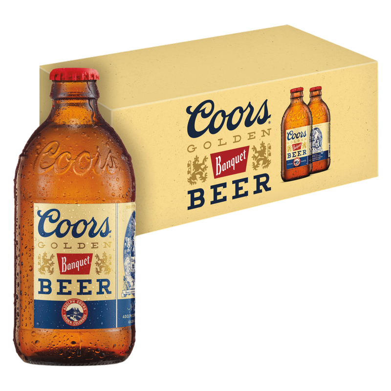 Coors Banquet Stubby 18pk 12oz Bottles