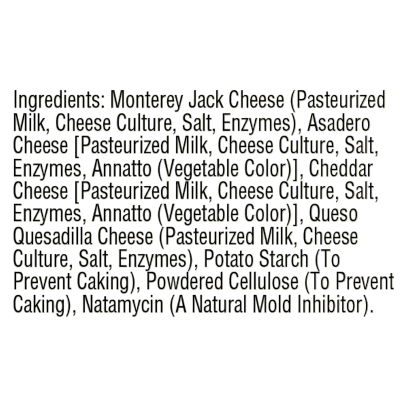 Sargento Finely Shredded 4 Cheese Mexican Natural Cheese - 8oz