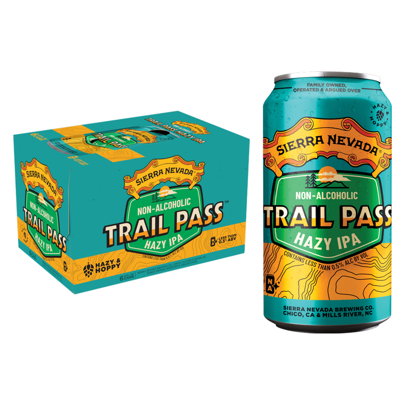 Sierra Nevada NA Trail Pass Hazy IPA 6pk 12oz Can