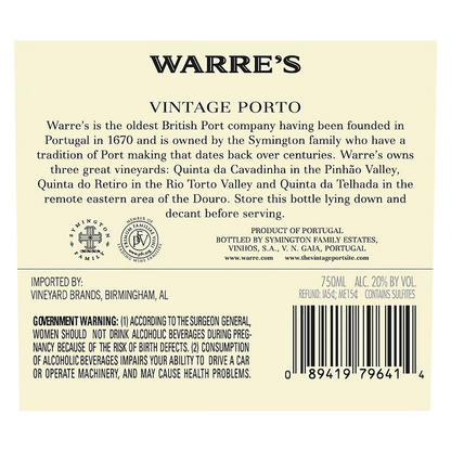 Warres Port 2016 750ml