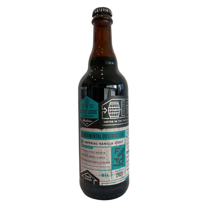 Bottle Logic Brewing Fundamental Observation BA Imp Vanilla Stout 500ml