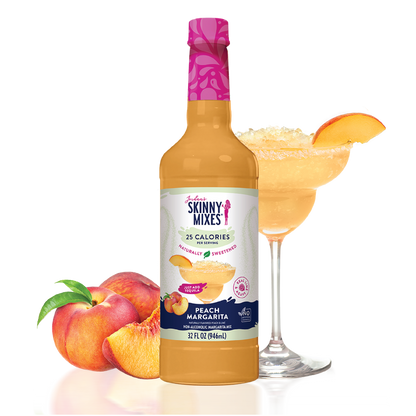 Jordan's Skinny Mixes Naturally Sweetened Peach Margarita 32oz Btl