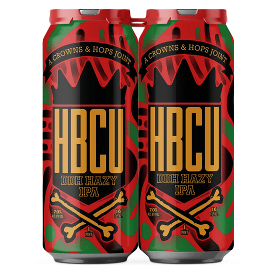 CROWNS & HOPS HBCU DDH 4PKC (4PKC 16 OZ)