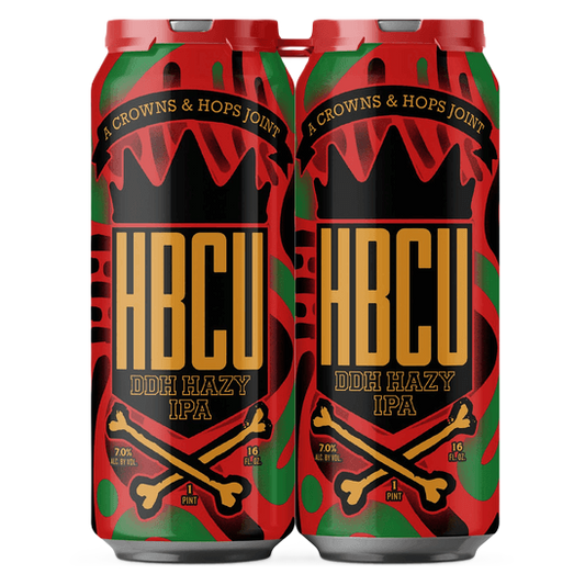 CROWNS & HOPS HBCU DDH 4PKC (4PKC 16 OZ)