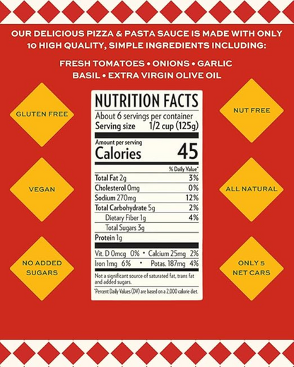 Rubirosa Marinara Sauce, 25 oz