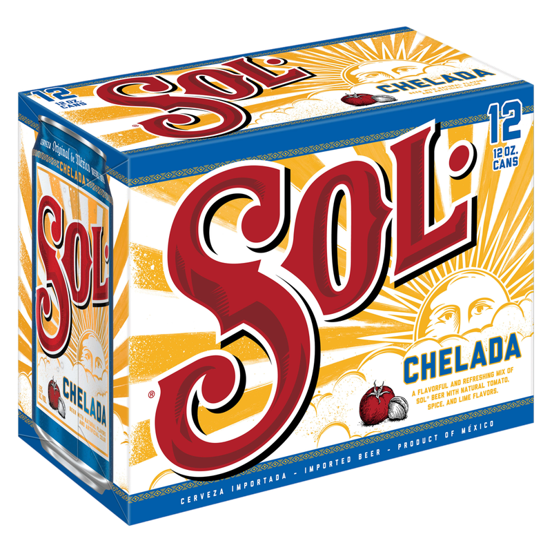 Sol Chelada 12pk 12oz