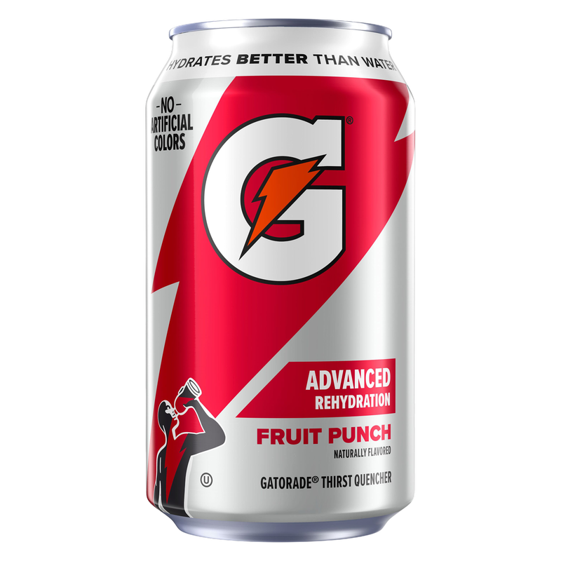 Gatorade Thirst Quencher Fruit Punch 11.6oz Can